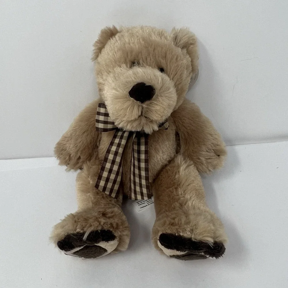 First & Main Newton‎ Teddy Bear Plush brown soft cuddly Stuffed Animal toy